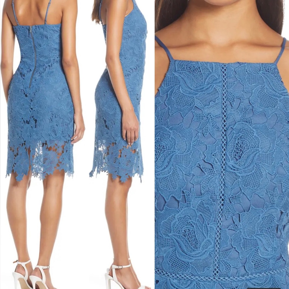 Adelyn Rae Lace Cocktail Dress